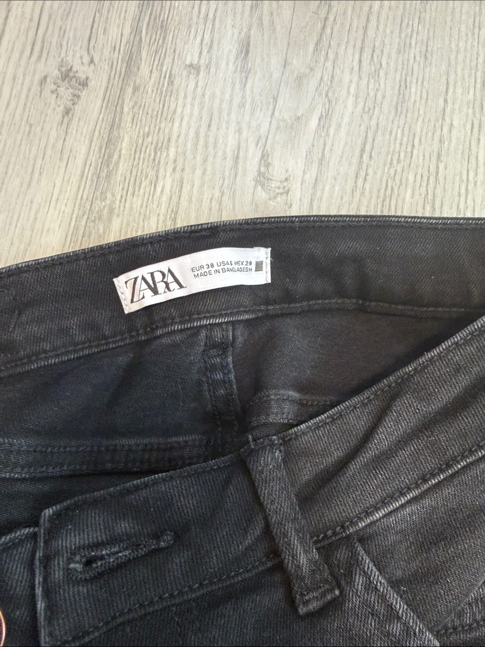 Zara Black Women's Skinny Jeans - Picture 2 of 4